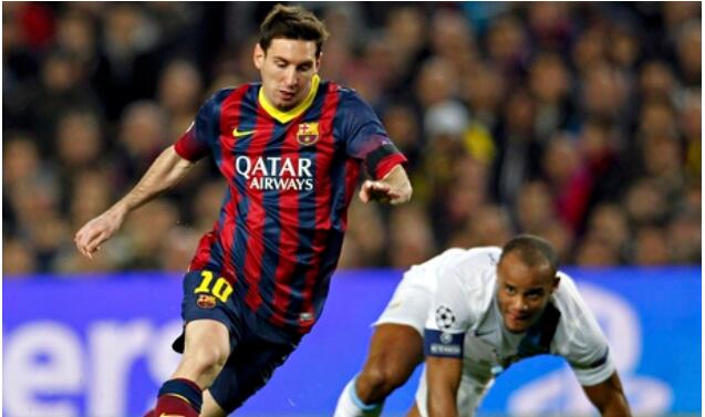 Manchester City Messi