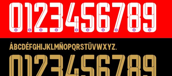 FC Bayern 21-22 Kit Font